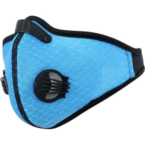 Masque Respirant - Non spécifié - Taille Unique - Bleu - VTT - Lavable-Ywey (1/5)