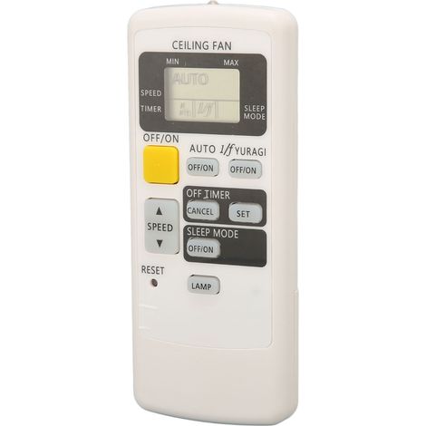Télécommande universelle à piles pour ventilateur de plafond KDK, compatible avec les ventilateurs de plafond KDK. (1/5)