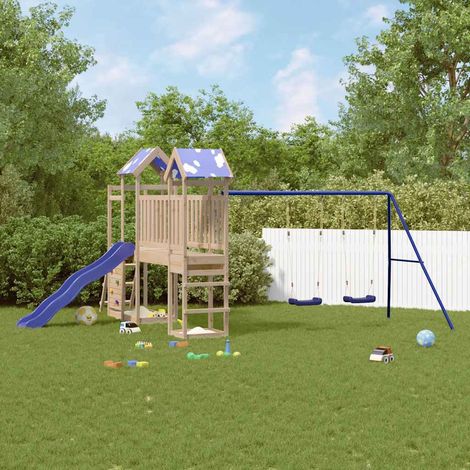 Outdoor Playset Solid Wood Pine vidaXL (1/5)