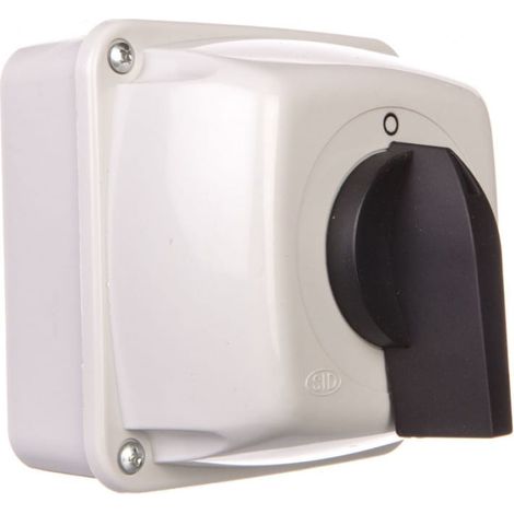 Interruptor de leva 0-I 3P 40A en carcasa IP65 Arc 40-13 924006