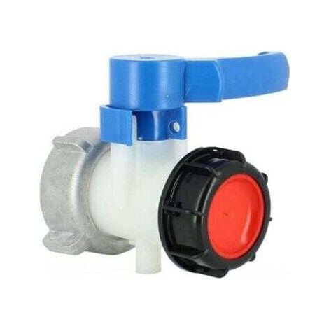 Tank valve - S75X6 nut - Schütz compatible - RWRconnection and other accessories for water recovery tank (1/5)
