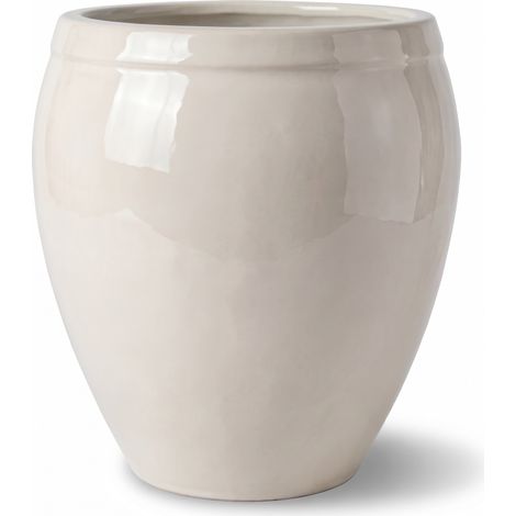 Macetero ATLAS 75x78cm crema