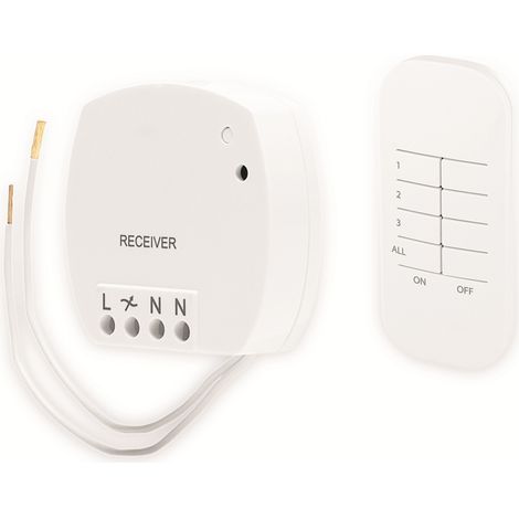 Interruptor regulador inalámbrico Smartwares sh4-99560 100 W 433.92 MHz (1/3)