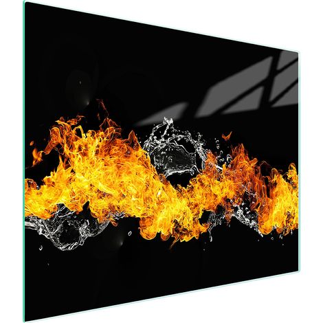 TABLA DE CORTAR DE VIDRIO 52x30 FUEGO (1/5)