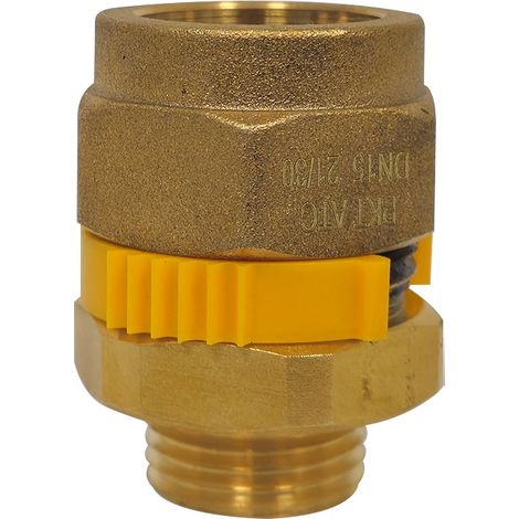 Raccord Gaz cylindrique JPG PLT DN15 - Mâle 1/2" (15/21) - Favex (1/5)