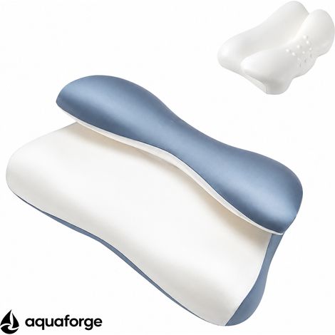 Almofada Cervical Ergonómica Espuma Viscoelástica Respirável 64 x 39 x 14 cm (1/5)