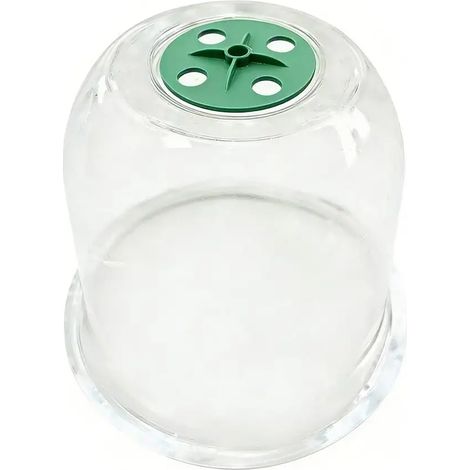 (1 pièce) Protection isolante pour plantes en serre, couvercle pour semis, cloche de protection pour plantes à graines, couvercle en plastique pour pépinière florale (1/4)
