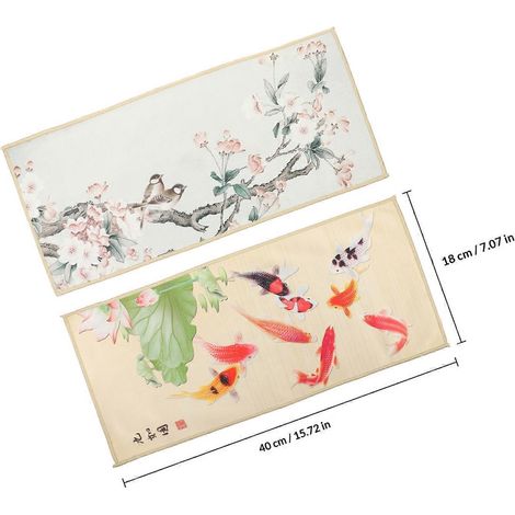 Torchon, coussin pour tasse à thé, absorbant, lot de 2, polaire corail épaisse (1/4)