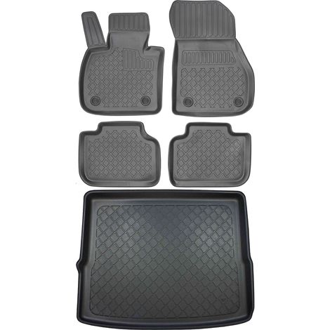 BMW X1 F48 SUV desde 10/2015 SET - Alfombrillas para coche + alfombrilla para maletero (1/5)