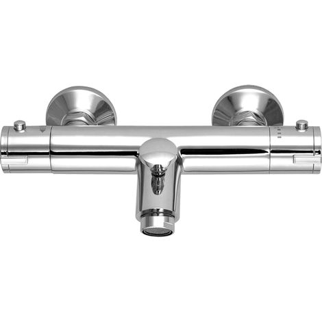Termico - Wandmontierte thermostatische Badewannenarmatur OHNE Duschgarnitur