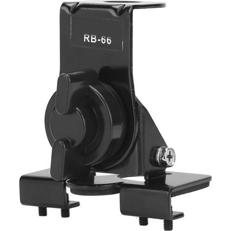 Support de fixation pour antenne mobile RB-66 avec clip de montage pour autoradio et accessoires. (1/5)