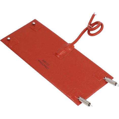 Wasserdichte Silikon-Heizmatte 300x120mm 100W 12V Auto Flexible Wasserbeständige Heizung (1/5)