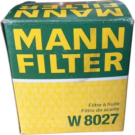 Filtro olio motore marca man filter codice filtro w 8027