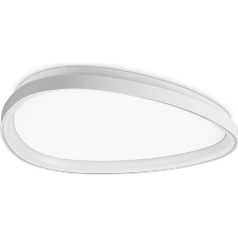 Ideal Lux GEMINI Plafonnier semi-encastré à LED intégré, blanc 3550 lm 4000 K (1/2)