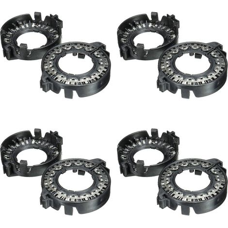 8 adaptateurs de douille d'ampoule xénon HID D1S D3S avec clip et anneau de retenue 63117162087 pour BMW Série 1, 3, 5, 7, X5 et X6 (1/5)
