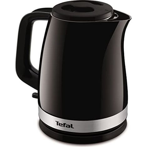 Tefal Delfini Plus elektrische Wasserkocher 1,5 L schwarz (1/5)