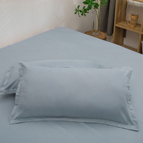 Taie D Oreiller - Polyester - 48 X 74 Cm - Pour Oreillers Standards - 1 Unite (1/5)