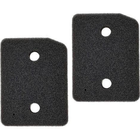 2 Filtre en mousse,Séchoir linge T1 SELECTION,207x157x30mm,Filtre peluches,Installation facile,Séchoir Miele compatible (1/5)