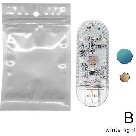 Lampe tactile LED sans fil pour éclairage intérieur de voiture, lampe de lecture de toit