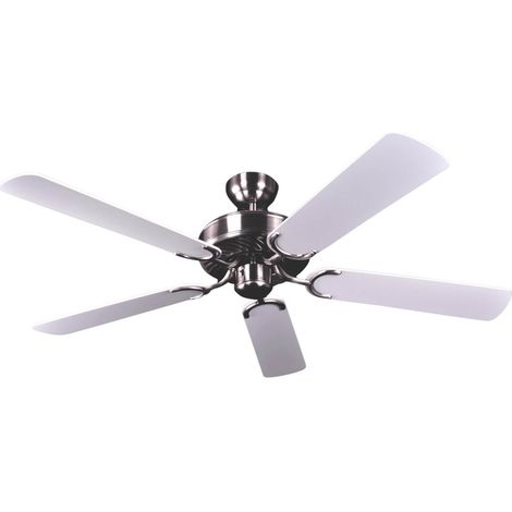 Ceiling Fan Potkuri Silver / White (1/2)