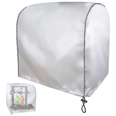 Housse de protection pour imprimante 3D Creality CR-10 300/CR-10S 300, 55x55x55cm, Tissu Oxford 210D imperméable et anti-poussière (1/4)
