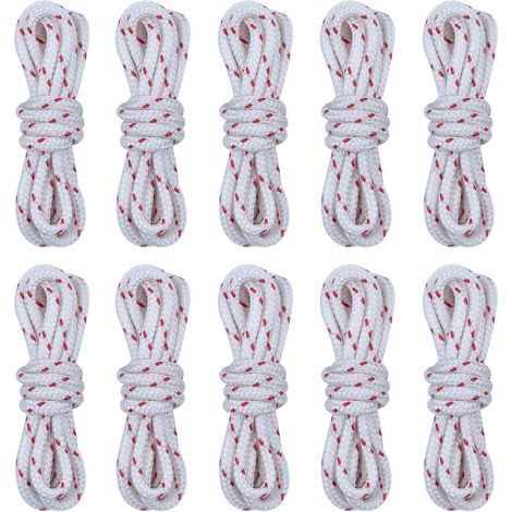 10 cordes de démarrage de 3 mm pour tondeuse Stihl Débroussailleuse, 10 cordes de démarrage à rappel (1/5)