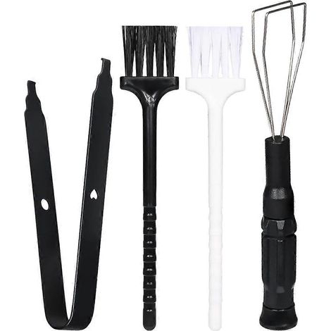 Kit de nettoyage pour clavier mécanique (1 kit) : brosse à poussière et extracteur de touches-10.7x2cm-Black (1/4)