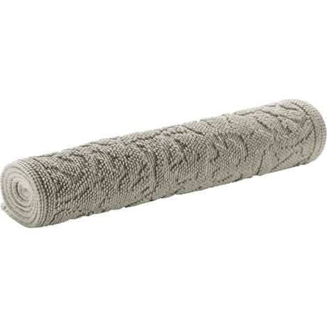 VIVARAISE - Tapis de bain Vivaraise Gilda - 54 x 110 cm en coton 100% (couleur perle) (1/5)