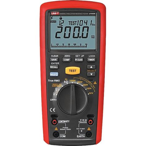 Uni-T UT505B Digitalmultimeter mit beleuchtetem LCD-Display (1/3)