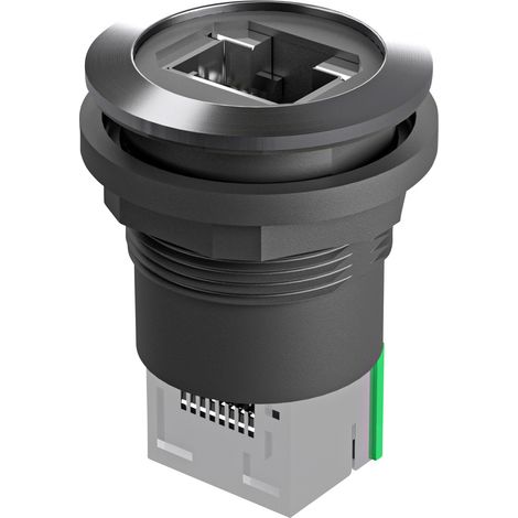 Schlegel RRJVARJ45STB RJ45-Einbaubuchse RRJVARJ45STB Buchse, Einbau Pole: 8P8C 1 St. (1/3)