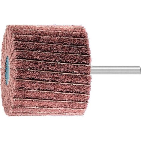 Smerigliatrice a lamelle POLINOX® PNZ Ø60xH50mm K.180 combinazione vello / corindone 6mm PFERD (1/2)