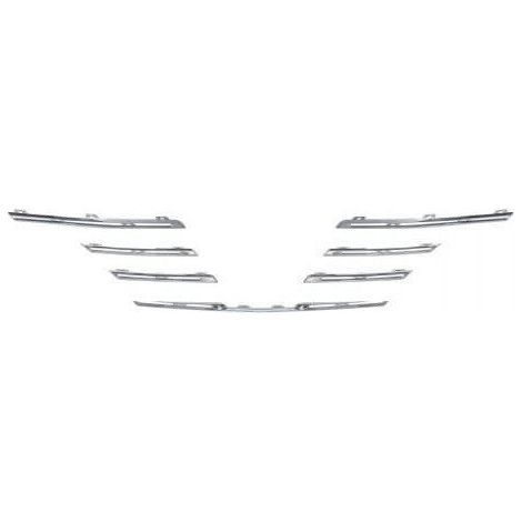 Moulures de calandre avant 7 pièces Renault Megane 4 phase 1 2015-2020