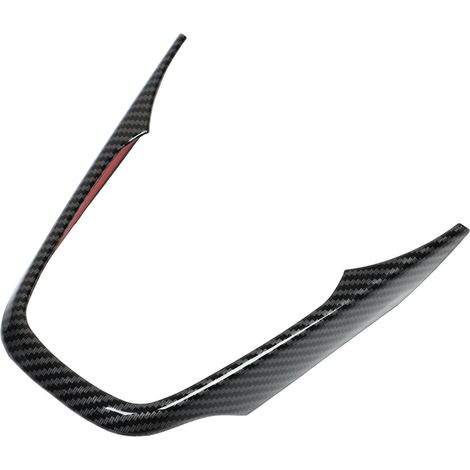Cache de volant en forme de V style fibre de carbone pour Yaris Cross Sienta Aqua (1/5)