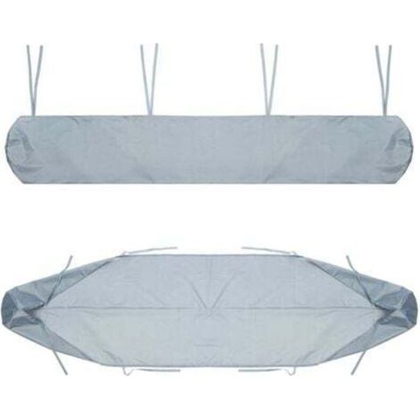 Housse de protection pour store banne 4 m – Gris, anti-poussière et imperméable, housse de rangement pour auvent de terrasse et jardin (1/5)