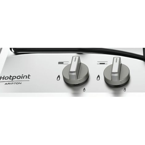 Hotpoint PCN 642 IX/HAR Table de cuisson à gaz encastrable 4 feux Acier