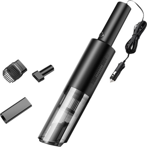 Ortviai Aspirateur Portable 120 W pour Voiture – Suction 6000 Pa, Filtre HEPA Lavable, Idéal Poils d’Animaux & Poussière