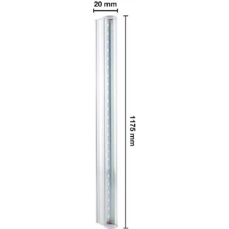 Led Neon Tube T5 21 Watt Plafonnier 120cm Naturel Cold Warm Light