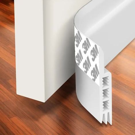 Butées de porte, joints d'étanchéité pour portes et fenêtres, butées de bas de porte universelles pour portes intérieures et extérieures, et cales anti-bruit et anti-poussière pour fenêtres de garage. (1/5)
