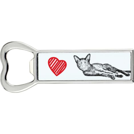 Havana Brown - apribottiglie con gatto, apri-frigo personalizzato, regalo unico per uomo di Art-Dog (1/5)