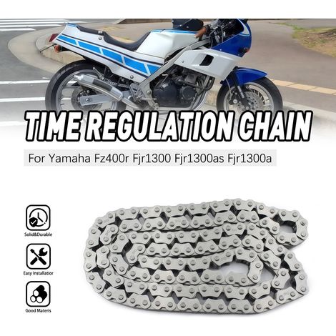 Timing chain compatible with Yamaha FZ400R, FJR1300, FJR1300AS and FJR1300A models (small chain).