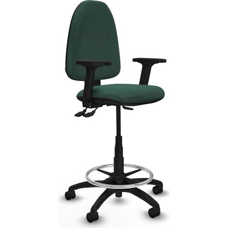 Piqueras y Crespo B2D01RN Silla de oficina verde cómoda (1/3)