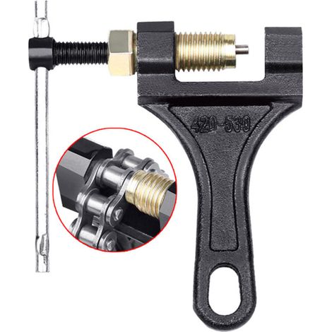 Herramienta universal para remachar cadenas de motocicletas y bicicletas: rompecadenas y alicates para remaches - accesorios para bicicletas (1/5)