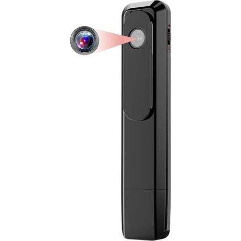 Mini Caméra Espion Enregistreur HD 1080P Mini Cachée Portable Body Camera avec Vision Nocturne Micro Camera Surveillance Enregistreur Audio et Vidéo Nanny Caméra pour Interieur/Exterieur