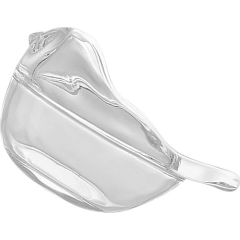 Boîte à Bijoux Oiseau Transparente En Verre Décoratif, Rangement Compact Pour Bagues Et Colliers, Accessoire Vintage Pour Chambre Et Coiffeuse, Présentoir Nichoir Design Élégant (1/5)