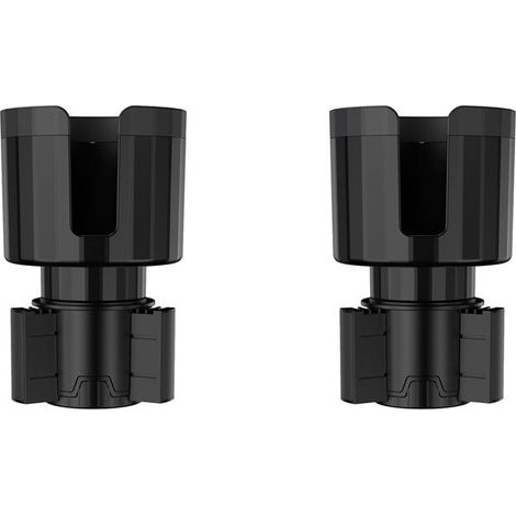 2X Extenseur de Porte-Gobelet pour Voiture - Porte-Gobelet D'Extension Amélioré avec Option de Décalage, Extenseur de Porte-Gobelet de Voiture