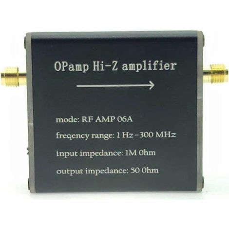 Amplificateur RF 06A 1 Hz-300 MHz 50 ohms haute impédance (1/5)