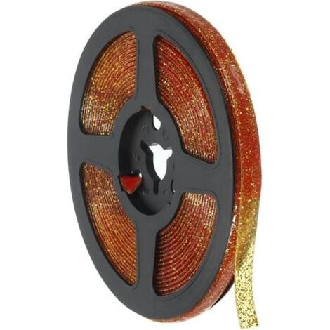 Pair Lntyq Bande de Calfeutrage pour Moulure, 20Ft Coin autocollant pour le Mur, Bordure d'Étanchéité auto-Adhésive Imperméable pour Plafond, Comptoir, Toilette, Baignoire, Couleur Or (1/5)