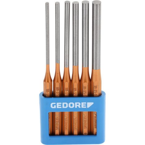Gedore 119 L - Splinttreiber-Satz, lange Form, 6-tlg im PVC-Halter  8866290