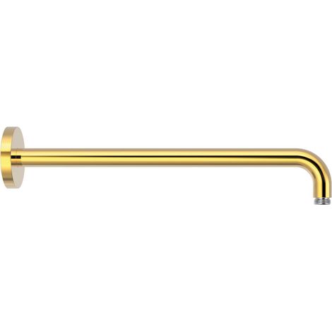 TRES 13462104OR Brazo Ducha Pared Oro 24K - ref: 13462104OR