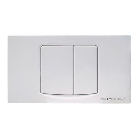 Placca per cassetta Fusion Negrari  Doppio pulsante